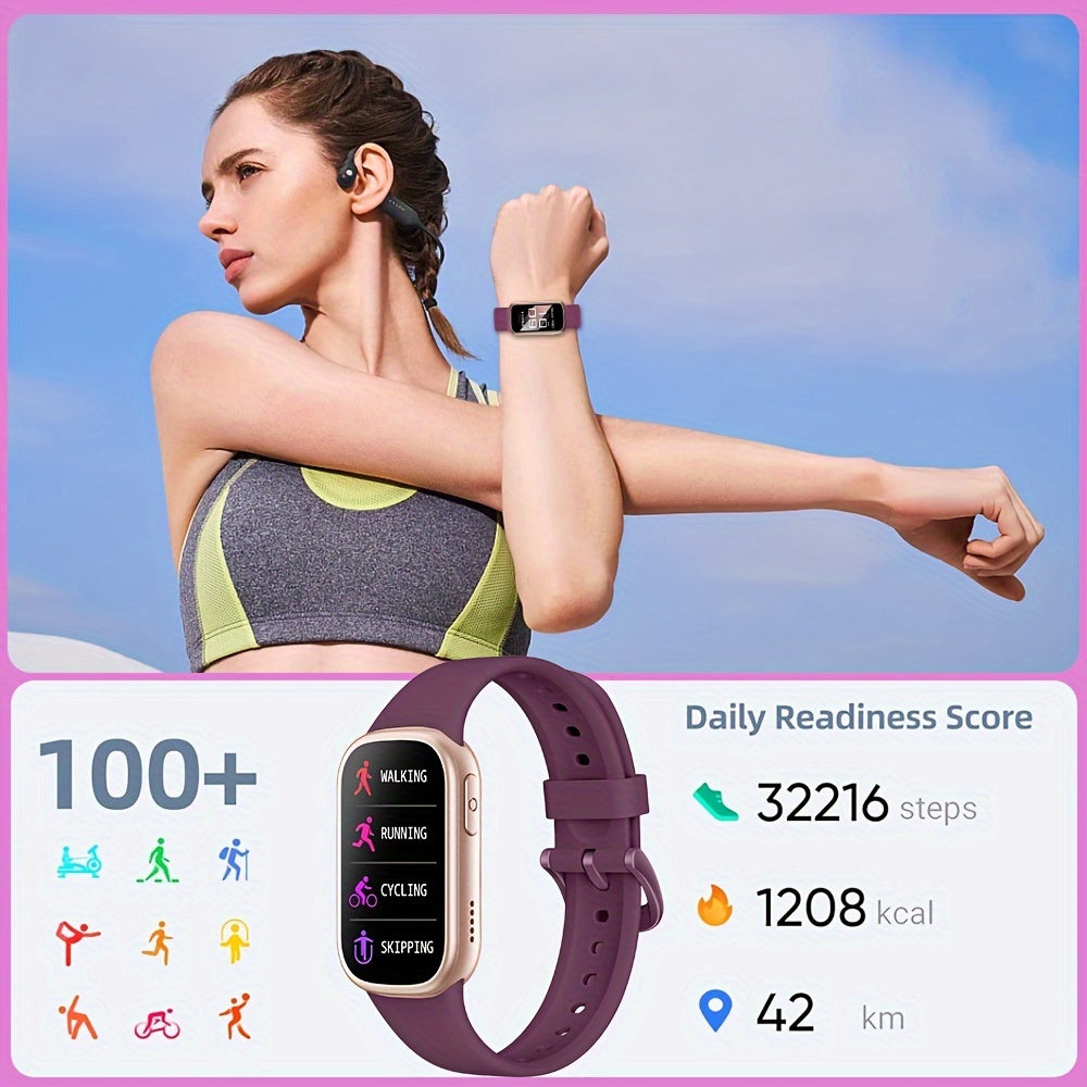 Waterdichte Smartwatch – Fitnesstracker met Lange Batterijduur voor een Actieve Levensstijl