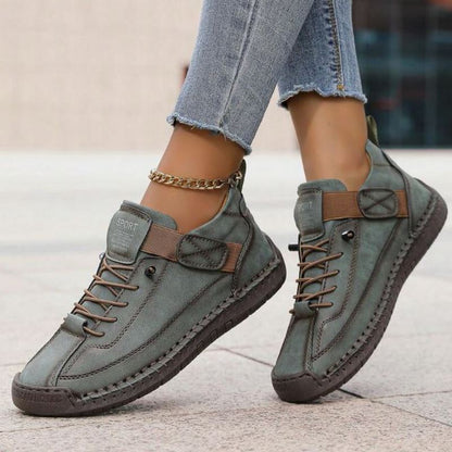 Image of Wendy | Dames Veterschoenen Enkel Sneakers