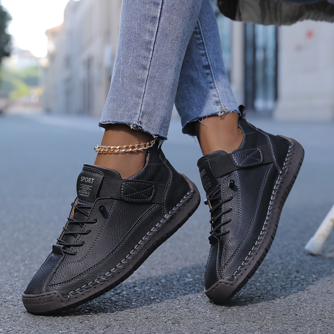 Image of Wendy | Dames Veterschoenen Enkel Sneakers