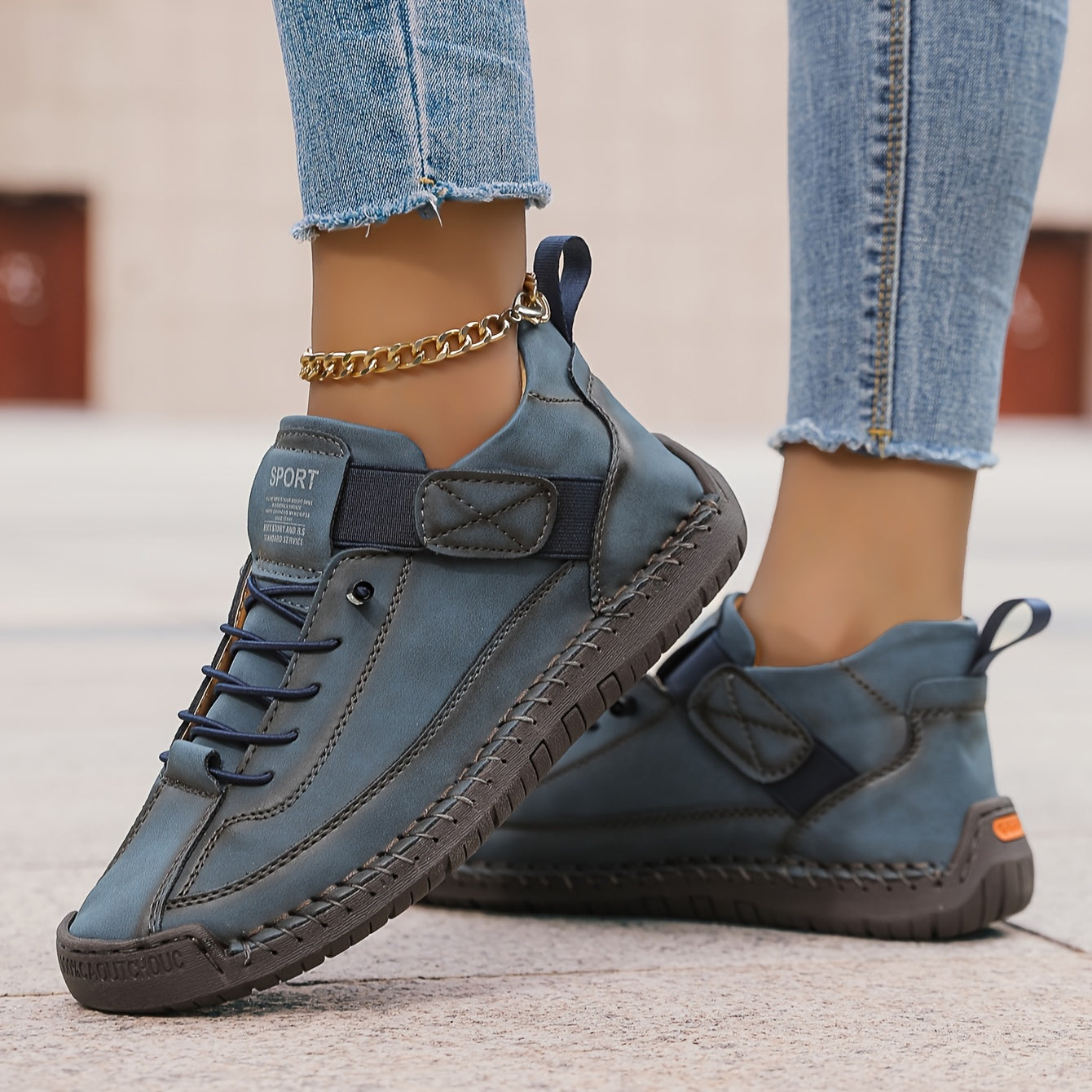 Image of Wendy | Dames Veterschoenen Enkel Sneakers