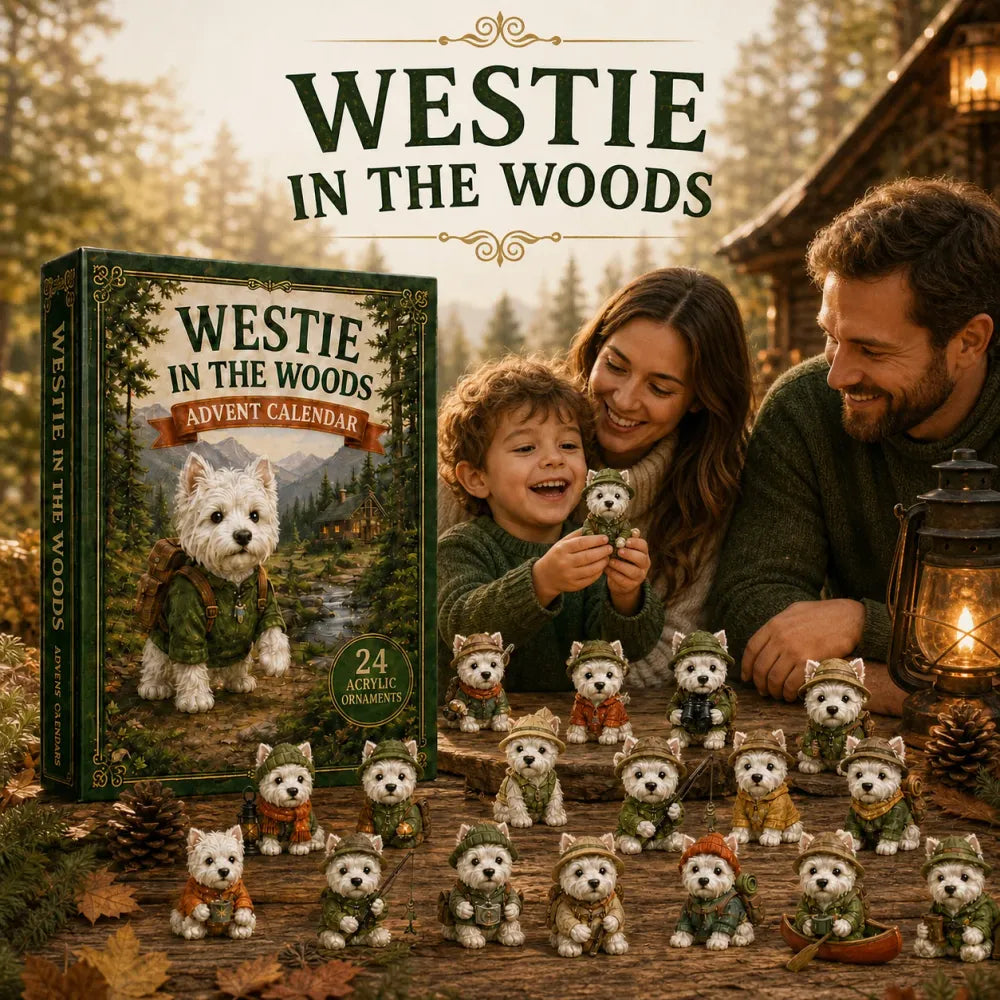 Westie adventskalender 2026 – 24 dagen vol verrassingen voor hondenliefhebbers