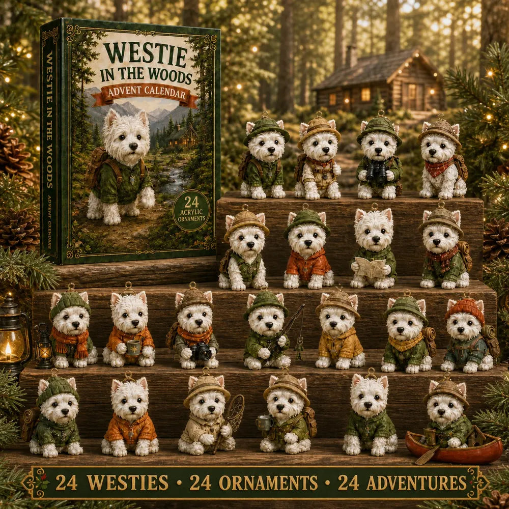 Westie adventskalender 2026 – 24 dagen vol verrassingen voor hondenliefhebbers