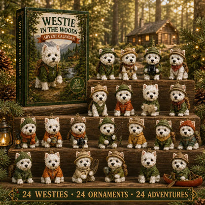 Westie adventskalender 2026 – 24 dagen vol verrassingen voor hondenliefhebbers