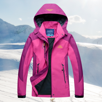 Wind- en waterdichte outdoorjas voor dames