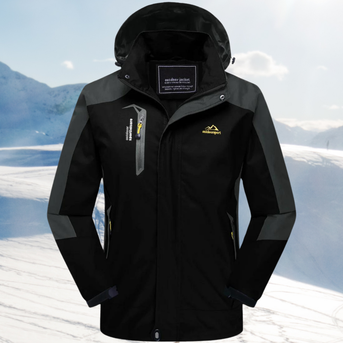 Wind- en waterdichte outdoorjas voor dames