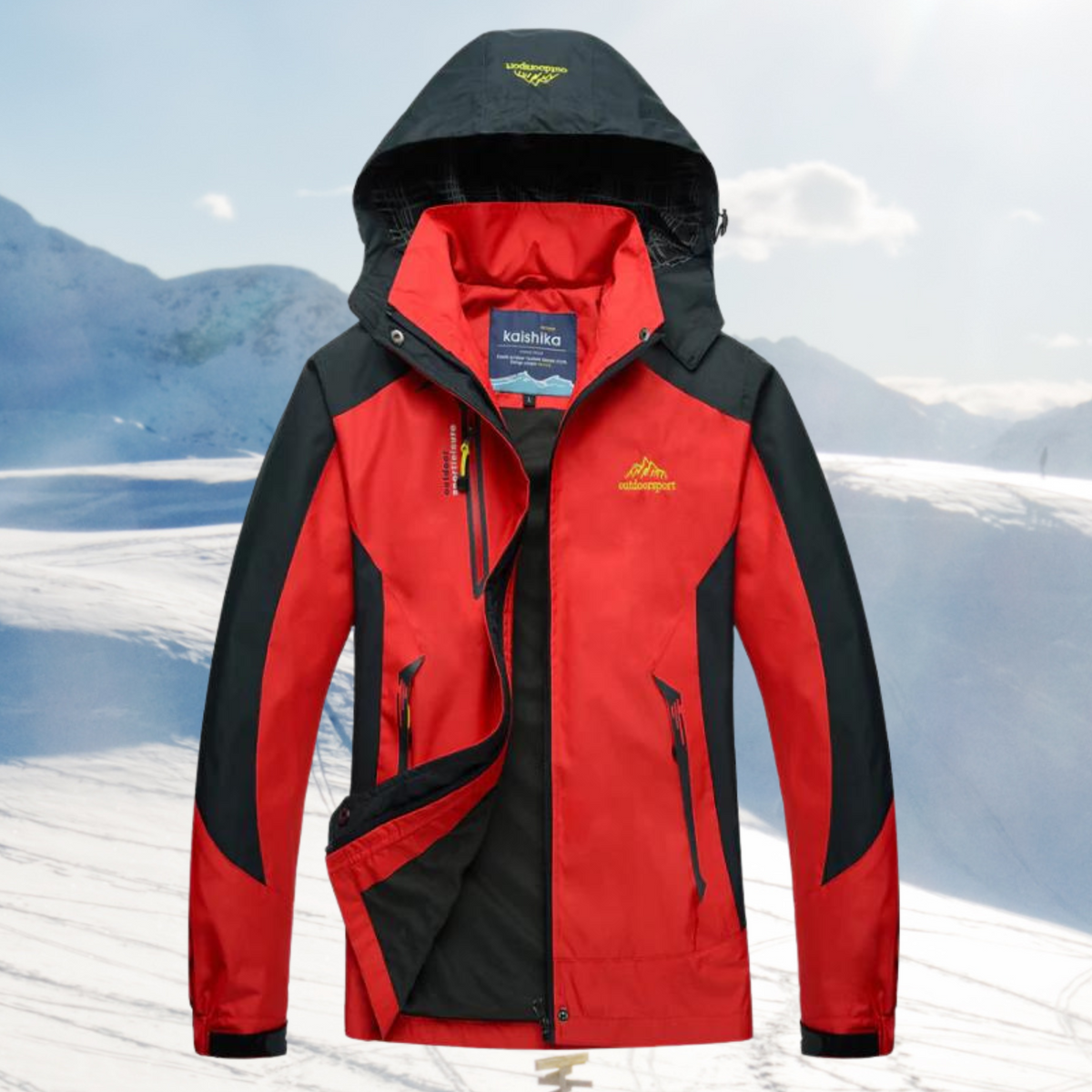 Wind- en waterdichte outdoorjas voor dames