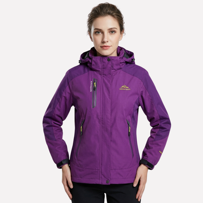Wind- en waterdichte outdoorjas voor dames