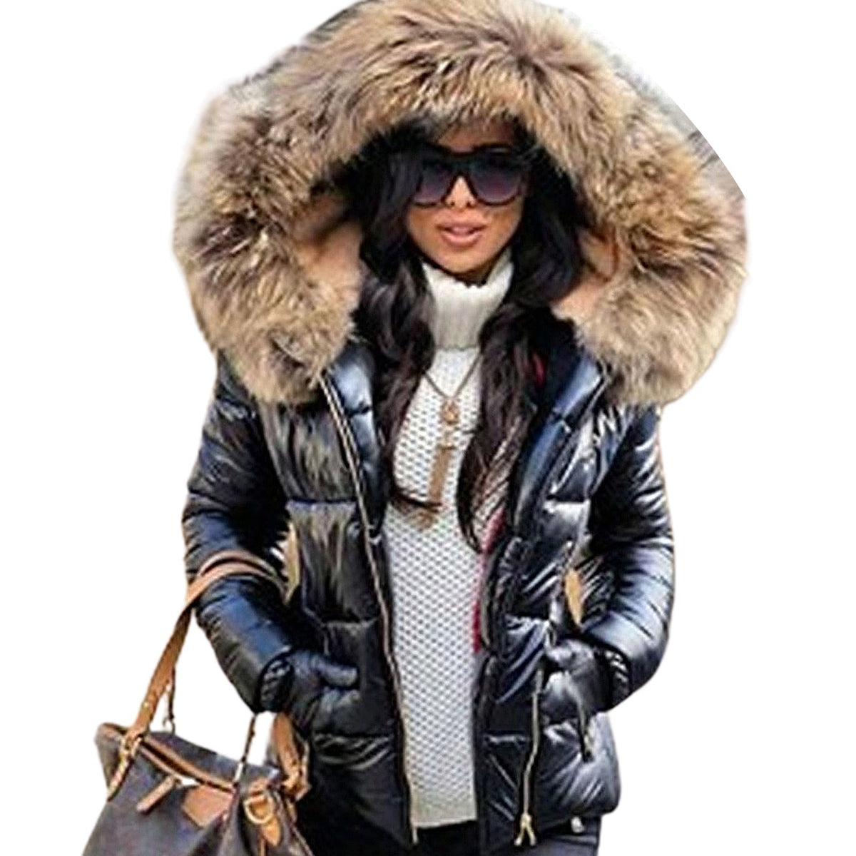 Winterjas | Donsjack met warme capuchon