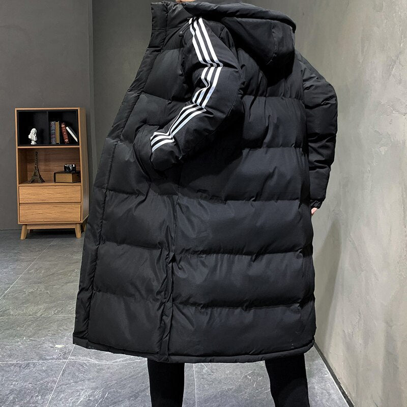 Winterjas | Lang model met capuchon