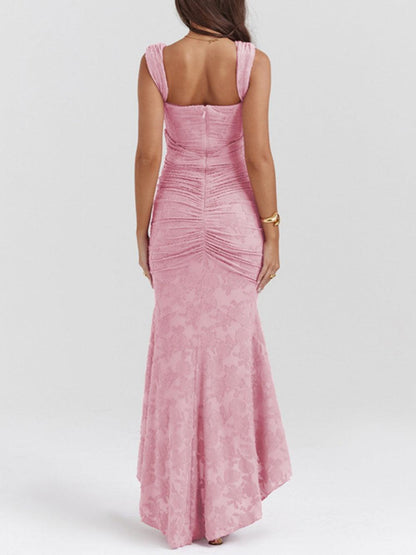 Image of Yara | Dames Mouwloze Bodycon Midi Jurk