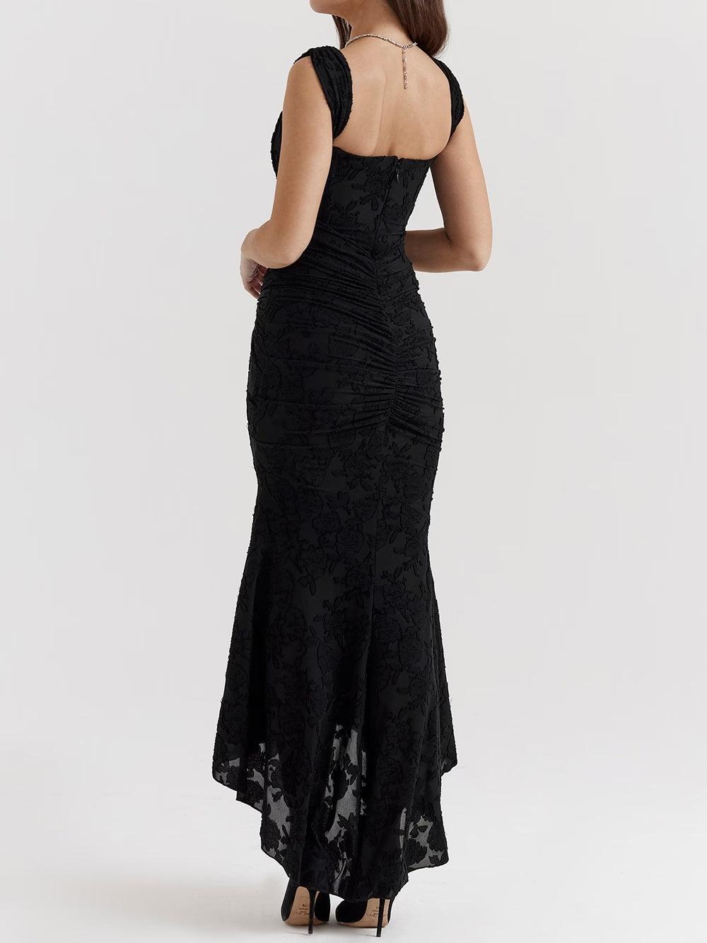 Image of Yara | Dames Mouwloze Bodycon Midi Jurk