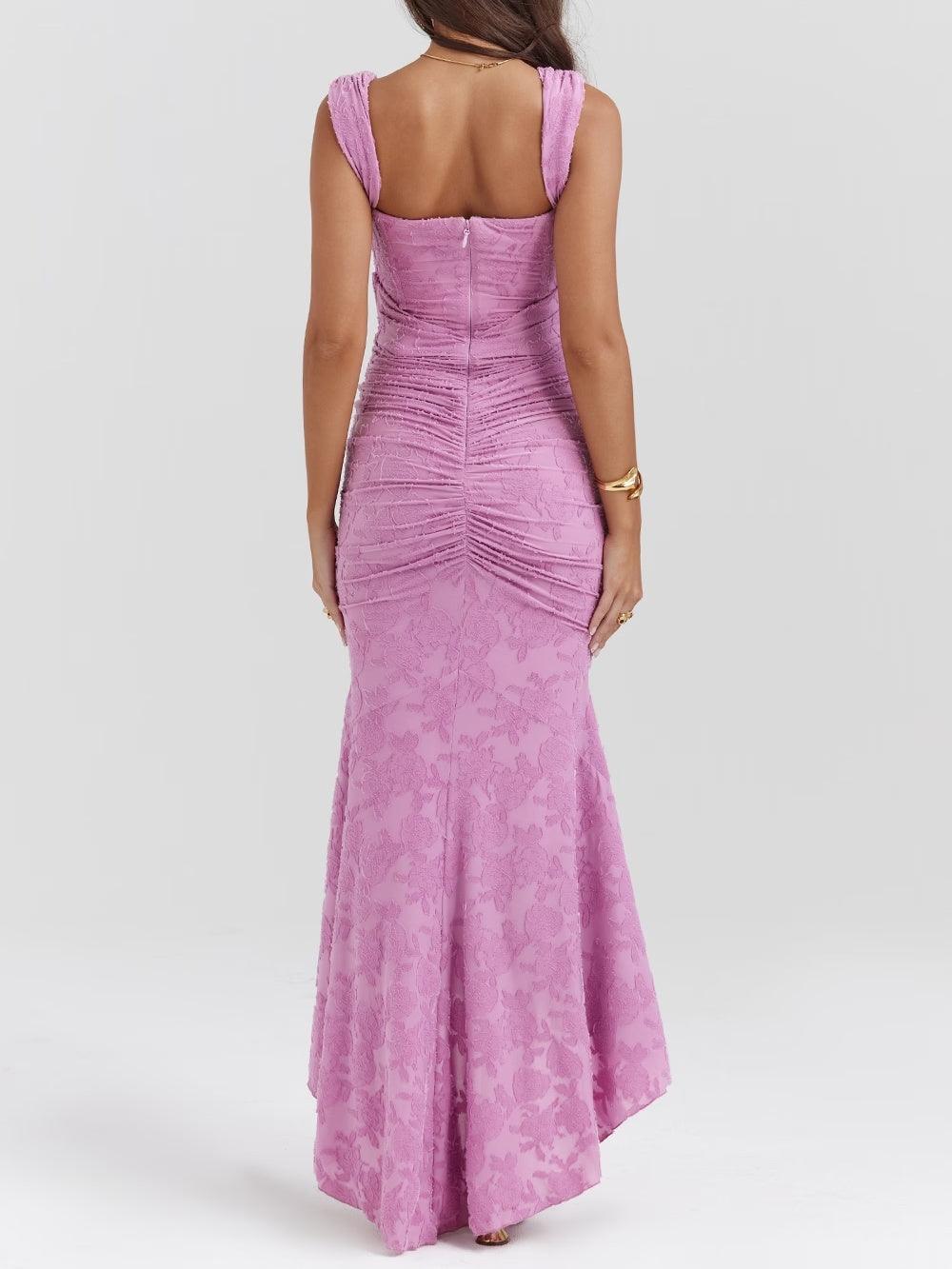 Image of Yara | Dames Mouwloze Bodycon Midi Jurk