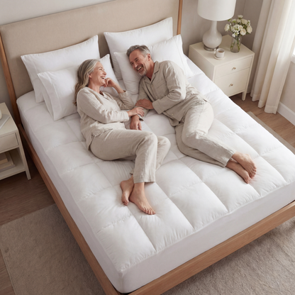 Zachte matrastopper 1000 g/m² - Ademende en verkoelende comfortlaag