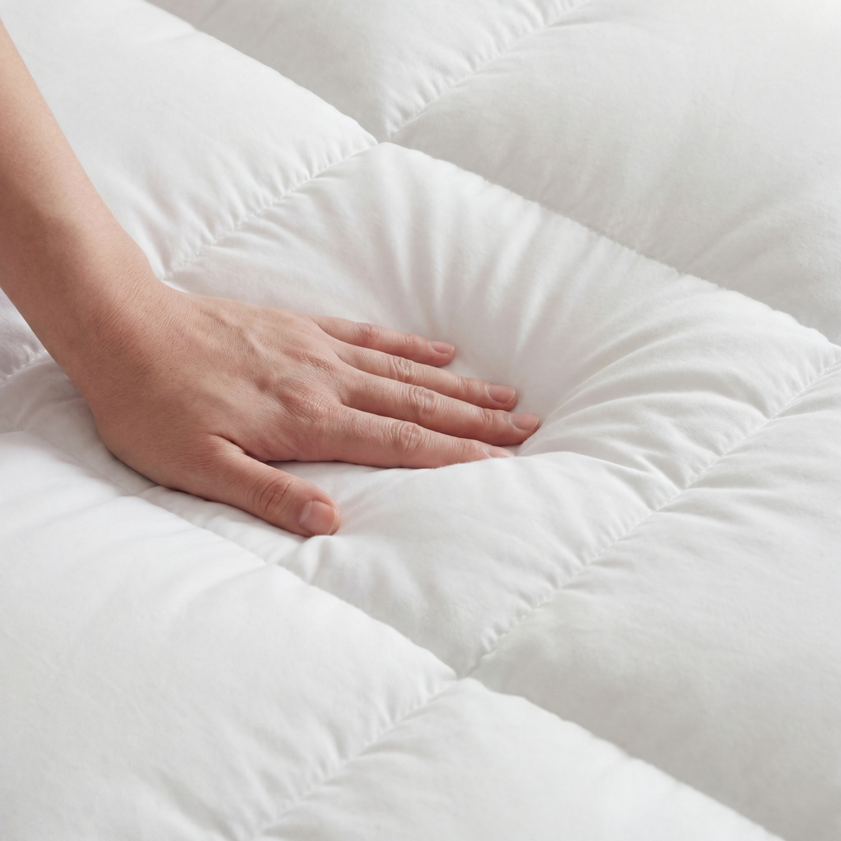 Zachte matrastopper 1000 g/m² - Ademende en verkoelende comfortlaag