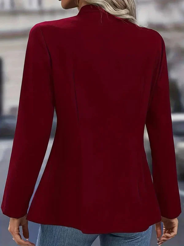 Image of Zoë | Dames Militaire Blouse met Knoopsluiting