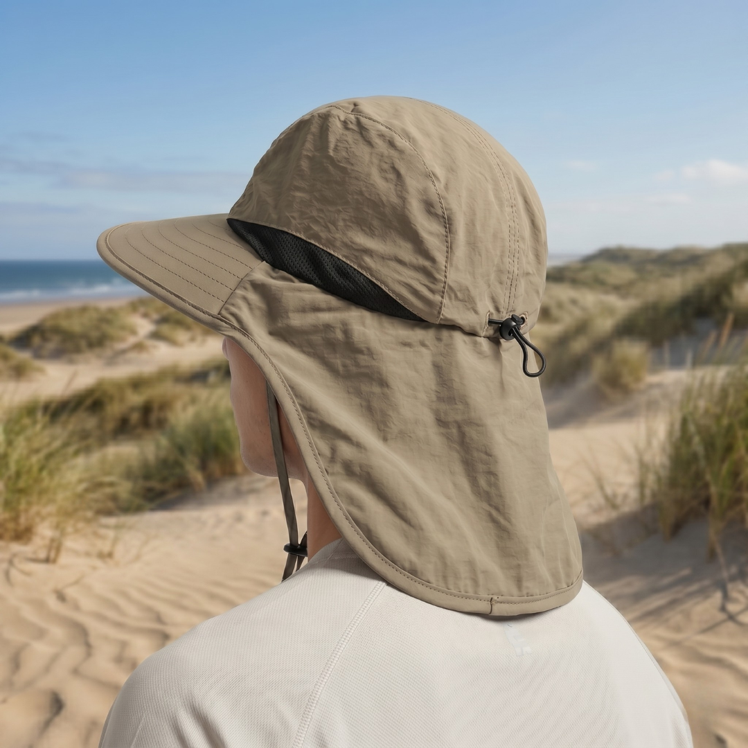 Zonnehoed met nekflap | UPF 50