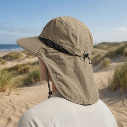 Zonnehoed met nekflap | UPF 50